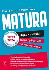 Bild von Nowe Repetytorium 2023 język polski arkusze maturalne zakres podstawowy