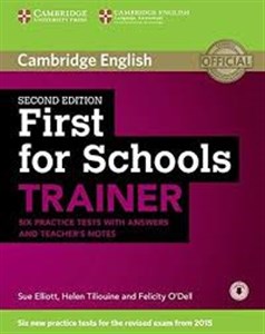 Bild von First for Schools Trainer Six Practice Tests with answers