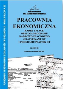 Bild von Pracownia Ekonomiczna cz.III Kadry i płace PADUREK