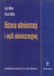 Bild von Historia administracji i myśli administracyjnej