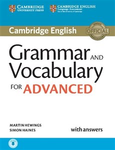 Obrazek Grammar and Vocabulary for Advanced with answers
