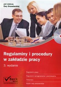 Obrazek Regulaminy i procedury w zakładzie pracy + CD