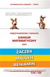Bild von Matematyka z wesołym kangurem - Suplement 2023 (Żaczek/Maluch/Beniamin)