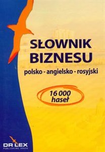Obrazek Słownik biznesu polsko angielsko rosyjski