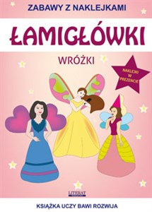 Bild von Łamigłówki Wróżki Zabawy z naklejkami