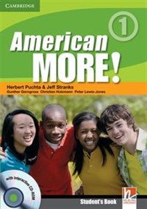 Obrazek American More! Level 1 Student's Book with CD-ROM