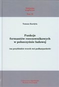Funkcje fo... - Tomasz Kurdyła -  polnische Bücher