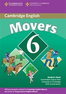 Bild von Cambridge Young Learners English Tests 6 Movers Student's Book