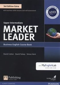 Obrazek Market Leader Extra Upper Intermediate Course Book +DVD + MyEnglishLab