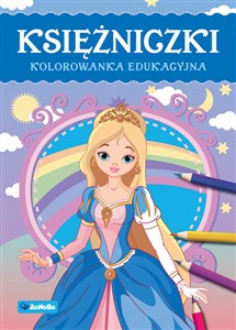 Obrazek Księżniczki Kolorowanka edukacyjna