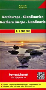 Bild von Skandynawia Europa Północna mapa 1:2 000 000
