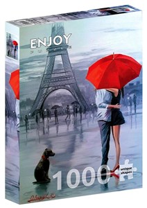Bild von Puzzle 1000 Paryż we troje