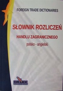 Bild von Słownik rozliczeń handlu zagranicznego polsko angielski