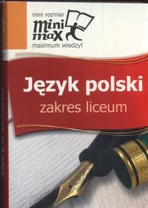 Obrazek Minimax Język polski zakres liceum