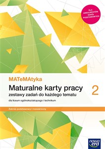 Obrazek MATeMAtyka 2 Maturalne karty pracy Zakres podstawowy i rozszerzony Szkoła ponadpodstawowa