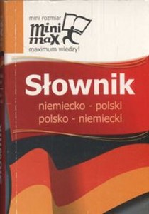 Obrazek Minimax Słownik niemiecko - polski polsko - niemiecki