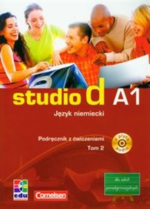 Bild von Studio d A1 Język niemiecki Podręcznik z ćwiczeniami + CD Tom 2 Szkoła ponadgimnazjalna