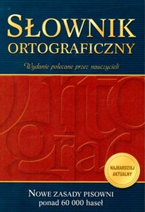 Obrazek Słownik ortograficzny nowe zasady pisowni