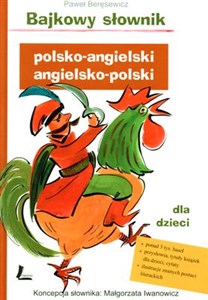 Obrazek Bajkowy słownik polsko angielski angielsko polski dla dzieci