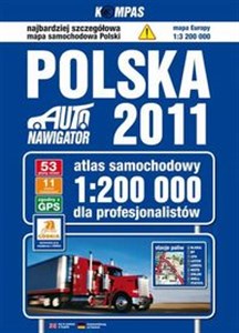 Bild von Polska 2011 atlas samochodowy 1:200 000 atlas samochodowy dla kierowców zawodowych