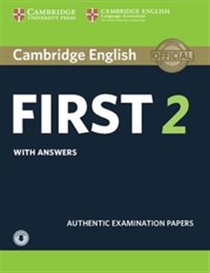 Bild von Cambridge English First 2 Student's Book with Answers and Audio