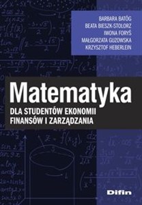 Bild von Matematyka dla studentów ekonomii, finansów i zarządzania