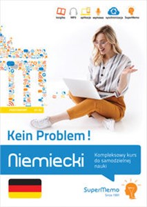 Obrazek Niemiecki Kein Problem! Kompleksowy kurs A1-A2 do samodzielnej nauki (poziom podstawowy)