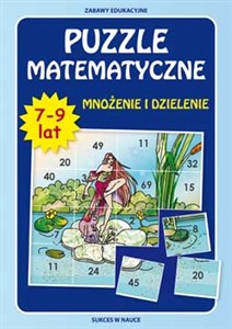 Bild von Puzzle matematyczne 7-9 lat Mnożenie i dzielenie Zabawy edukacyjne