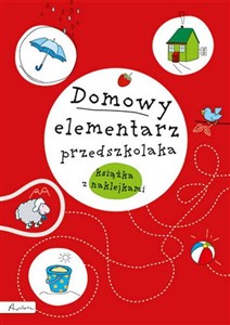 Obrazek Domowy elementarz przedszkolaka Mądre dziecko Książka z naklejkami