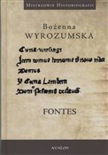 Książka : Fontes Pra... - Bożenna Wyrozumska