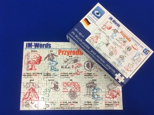 Obrazek Puzzle 120 język niemiecki Przyroda