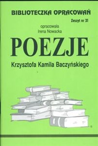 Bild von Biblioteczka Opracowań Poezje Krzysztofa Kamila Baczyńskiego Zeszyt nr 31