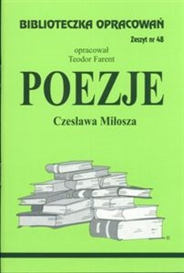 Obrazek Biblioteczka Opracowań Poezje Czesława Miłosza Zeszyt nr 48