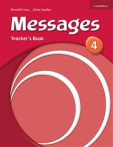 Bild von Messages 4 Teacher's Book