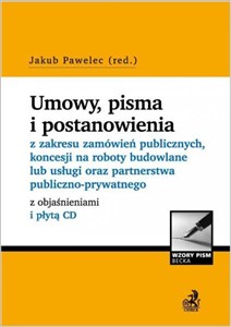 Bild von Umowy pisma i postępowanie z zakresu zamówień publicznych i koncesji na roboty budowlane lub usługi