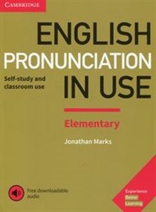 Bild von English Pronunciation in Use Elementary Experience with downloadable audio