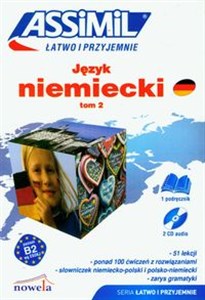 Bild von Język niemiecki łatwo i przyjemnie Tom 2 + CD