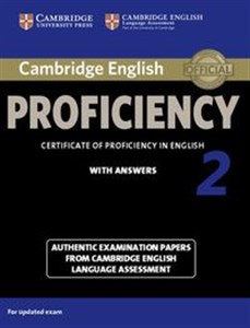 Bild von Cambridge English Proficiency 2 Authentic examination papers with answers