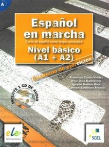Obrazek Espanol en marcha Nivel basico A1 + A2 Ćwiczenia z płytą CD audio