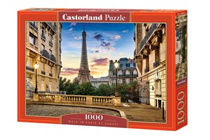 Bild von Puzzle 1000 Walk in Paris at Sunset