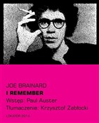 I remember... - Joe Brainard -  Polnische Buchandlung 