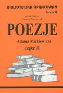 Bild von Biblioteczka Opracowań Poezje Adama Mickiewicza cz. II Zeszyt nr 38