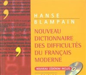 Bild von Nouveau Dictionnaire des difficultes du Francais moderne + płyta CD ROM