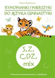 Obrazek Rymowanki i wierszyki do języka gimnastyki S, Z, C, DZ, mix