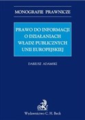 Polnische buch : Prawo do i... - Dariusz Adamski