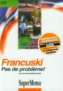 Obrazek Francuski Pas de probleme Poziom średni Kurs do samodzielnej nauki