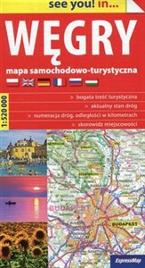 Obrazek Węgry see you! in mapa samochodowo-turystyczna 1:520 000