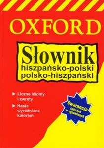 Bild von Słownik hiszpańsko-polski, polsko-hiszpański Oxford