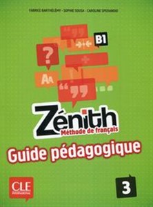 Obrazek Zénith 3 Niveau B1 Guide pédagogique