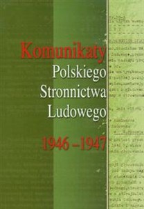 Bild von Komunikaty Polskiego Stronnictwa Ludowego 1946-1947